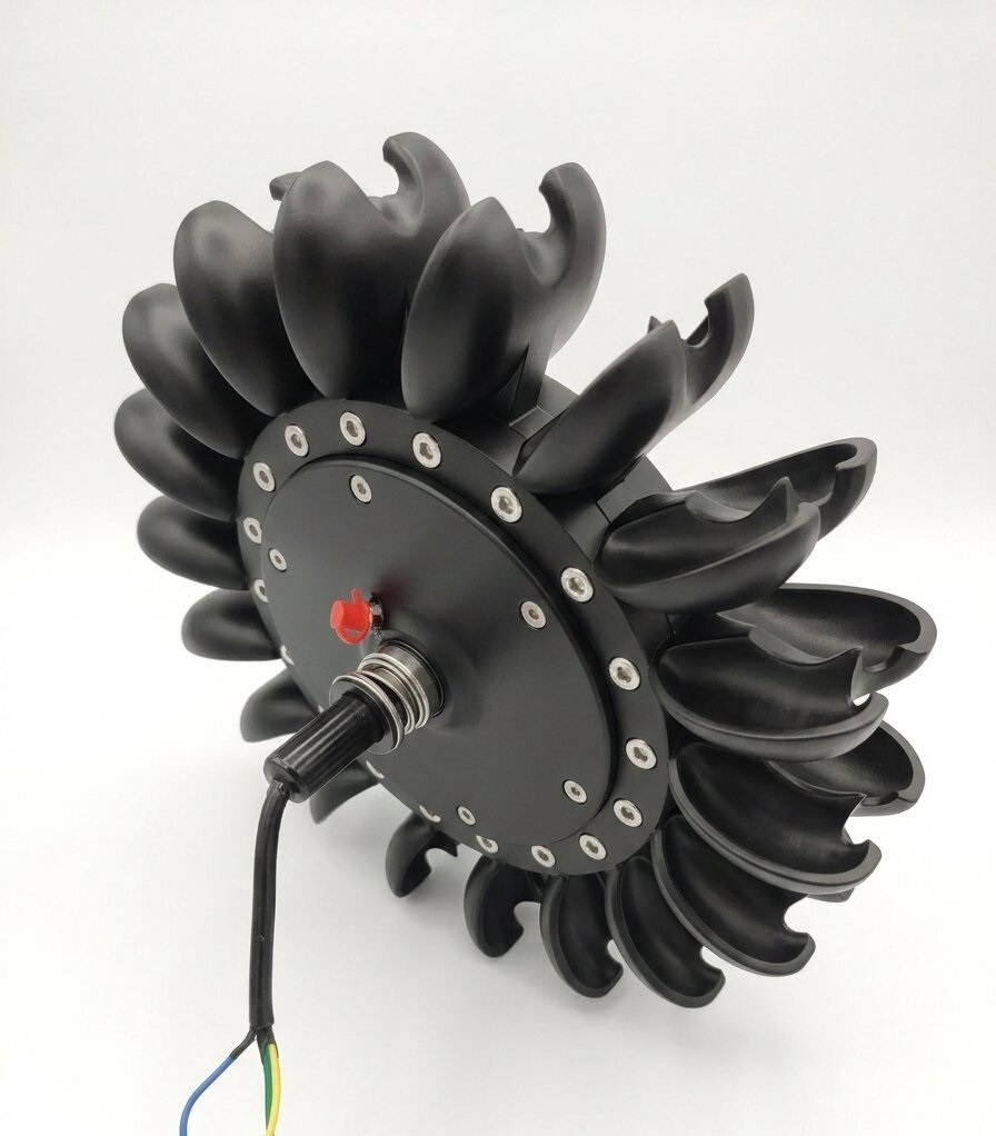 Ковшовая Турбина (Пелтона)